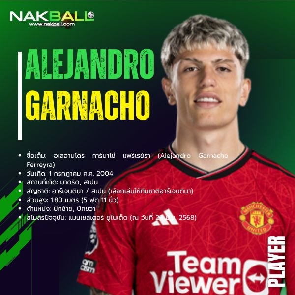 นักบอล การ์นาโช