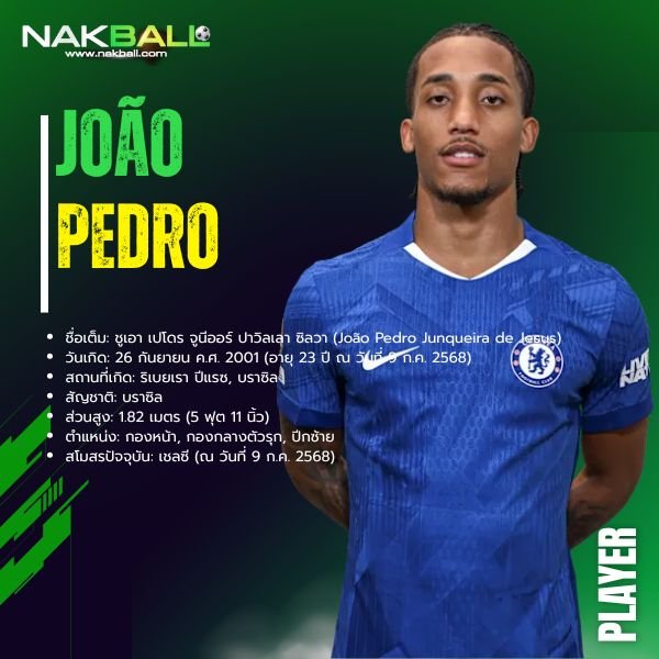 ประวัติ ชูเอา เปโดร