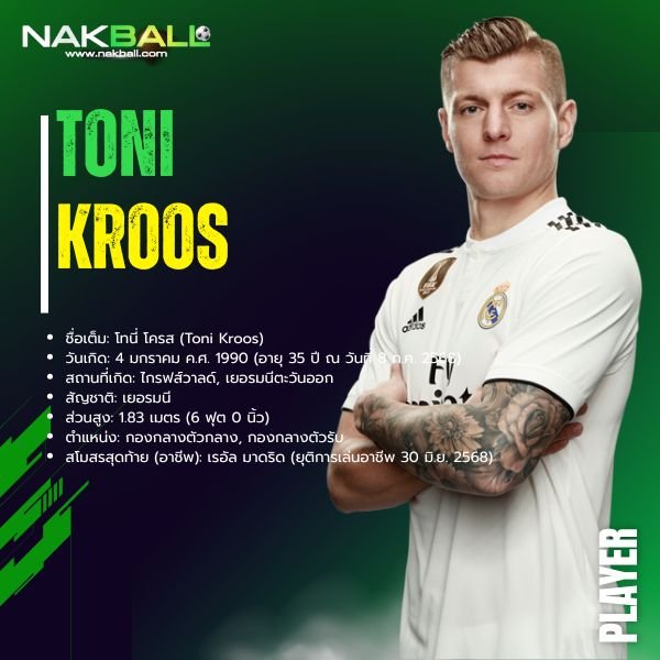 ประวัติ โทนี่ โครส