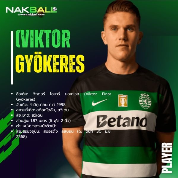 นักบอล วิกตอร์ ยอเกเรส