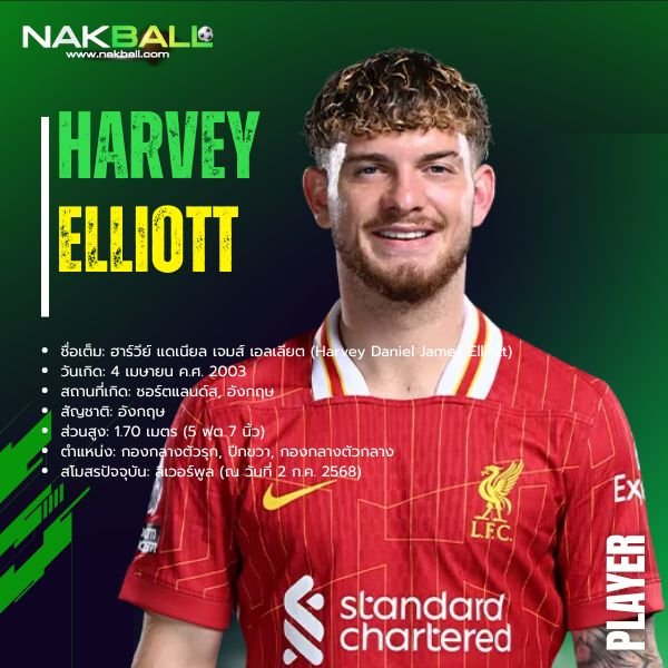 นักบอล ฮาร์วีย์ เอลเลียต