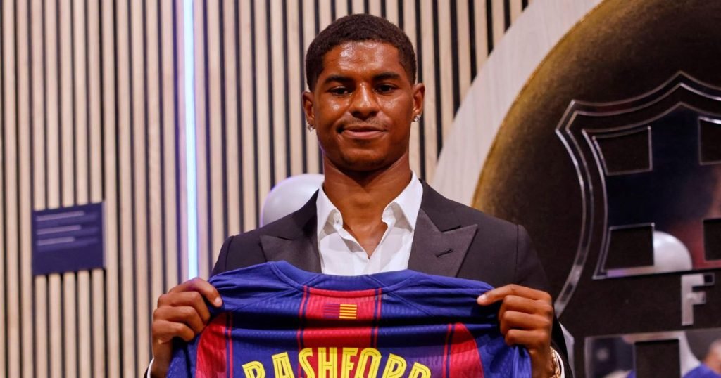 เส้นทางค้าแข้ง มาร์คัส แรชฟอร์ด