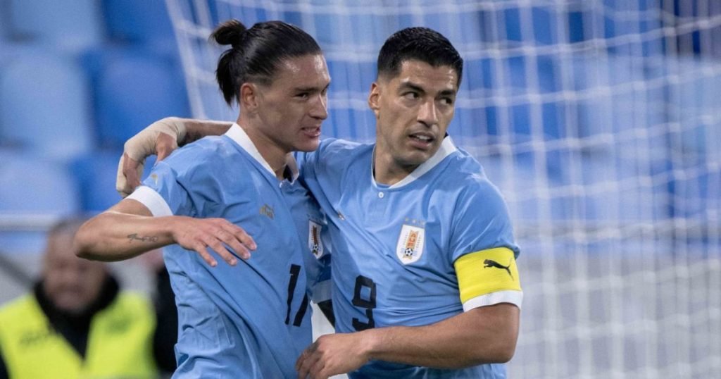 เส้นทางในนามทีมชาติ ดาร์วิน นูนเญซ