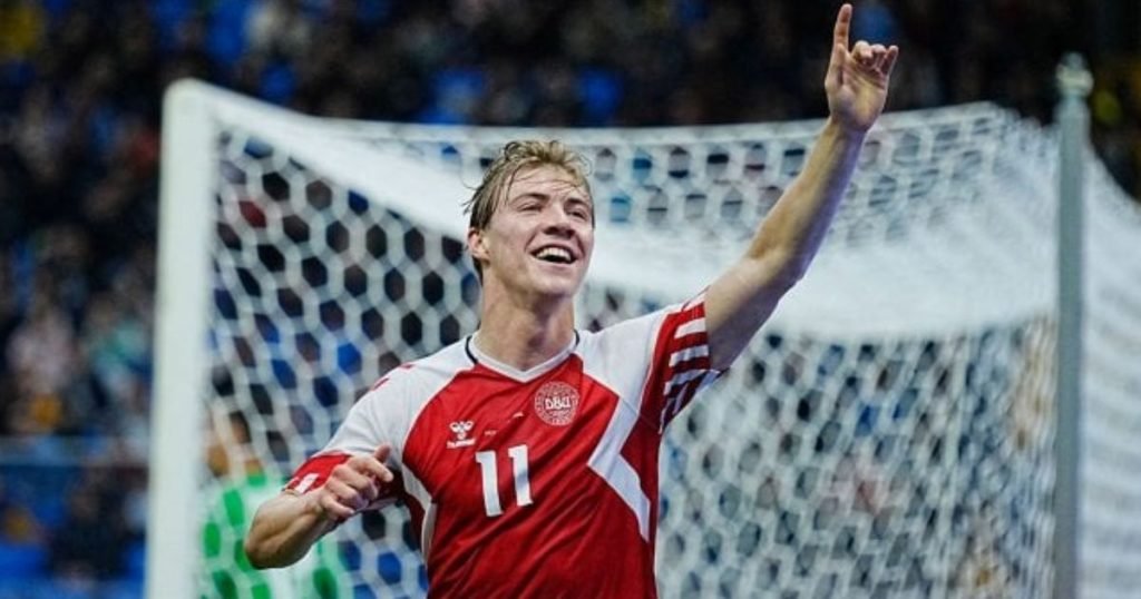 เส้นทางในนามทีมชาติ ราสมุส ฮอยลุนด์