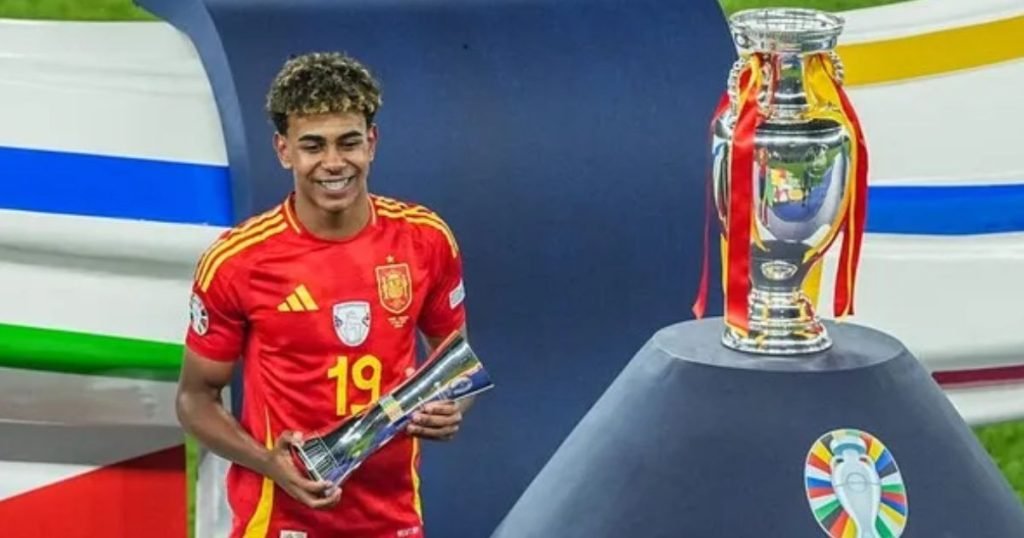 เส้นทางในนามทีมชาติ ลามีน ยามัล