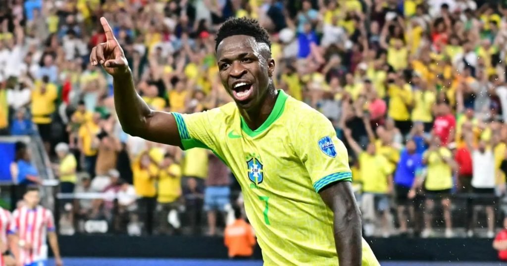 เส้นทางในนามทีมชาติ วินิซิอุส จูเนียร์