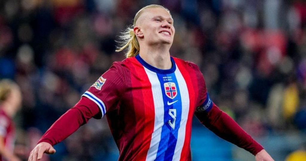 เส้นทางในนามทีมชาติ เออร์ลิง ฮาลันด์