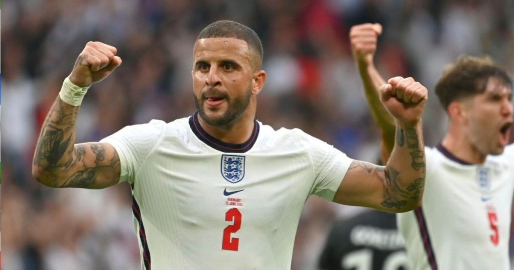 เส้นทางในนามทีมชาติ ไคล์ วอล์กเกอร์