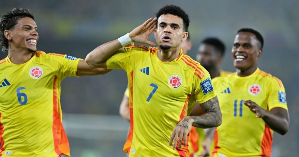 เส้นทางในนามทีมชาติ หลุยส์ ดิอาซ