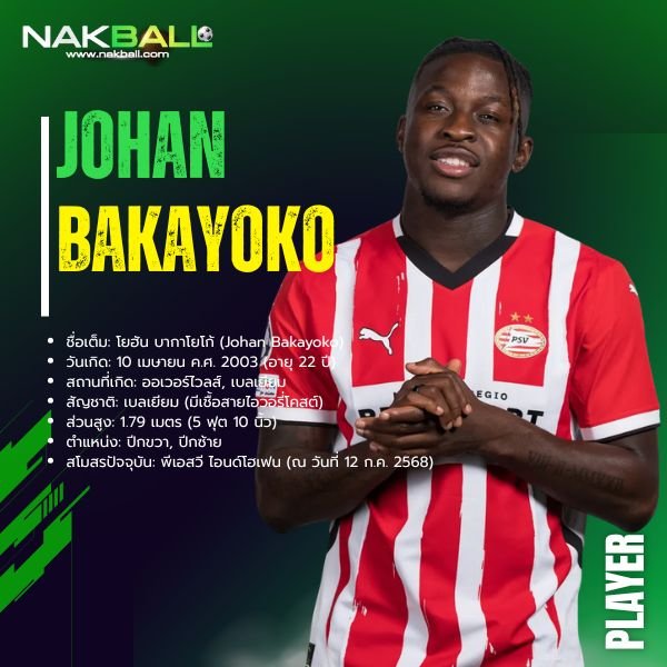 ประวัติ โยฮัน บากาโยโก้