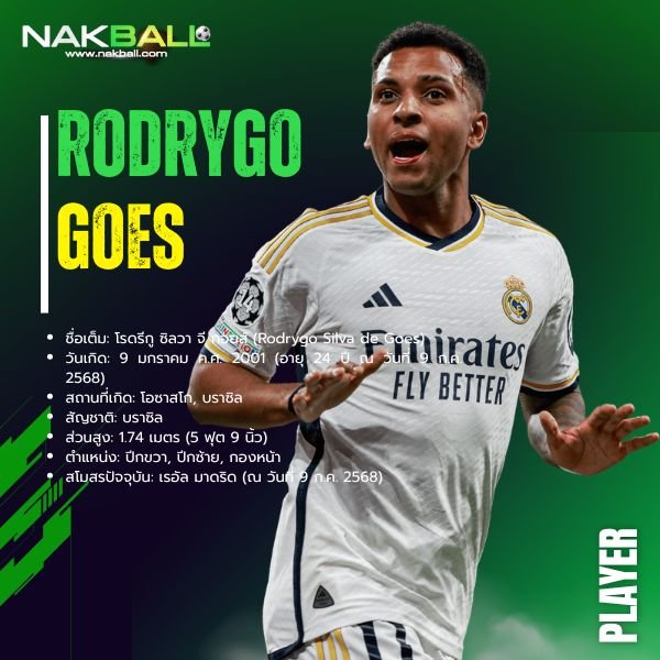 นักบอล โรดรีกู กอยส์