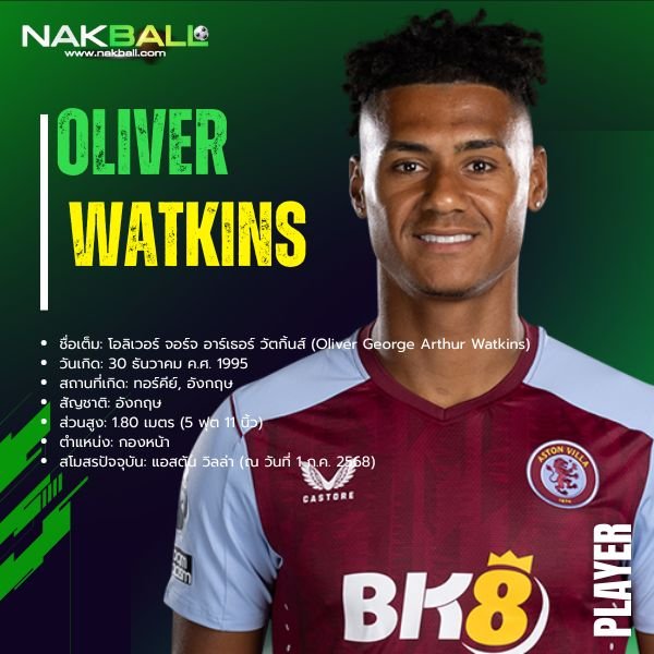 นักบอล โอลลี่ วัตกิ้นส์