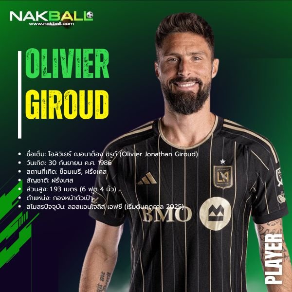 นักบอล โอลิวิเยร์ ชิรูด์