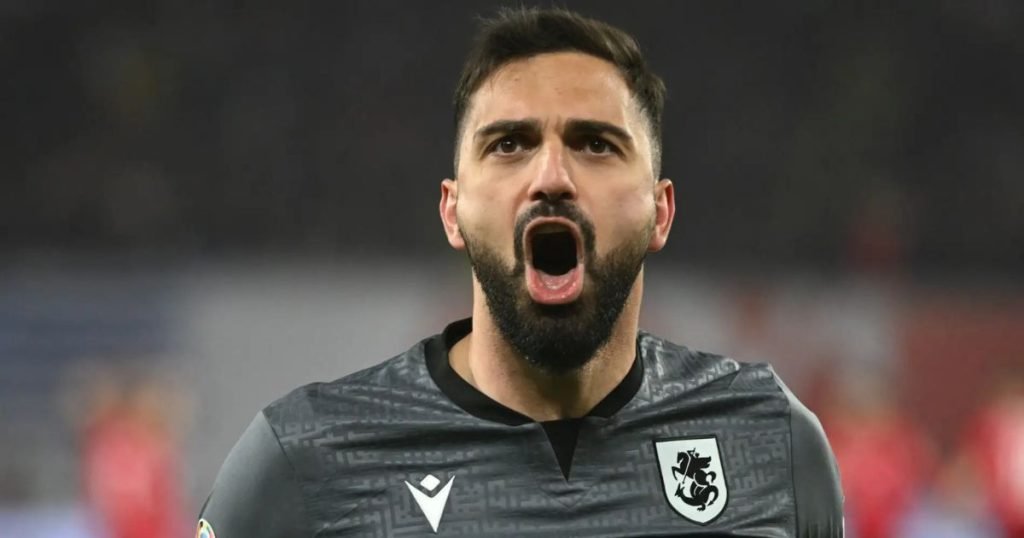 เส้นทางในนามทีมชาติ จอร์จี้ มามาร์ดาชวิลี่